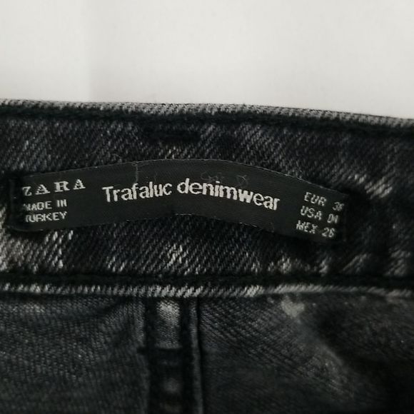 Zara Trafaluc Denimwear Size 4.  0095 - Picture 4 of 7